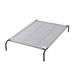 Elevated Dog Bed, 37" L X 59.8" W X 8" H, Grey, X-Large, Gray