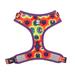 The Tie-Dye Adjusable Mesh Dog Harness, Small, Multi-Color