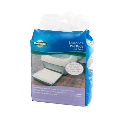 ScoopFree by PetSafe Litter Box Pee Pad for Cats, Pack of 10, .31 LB, White