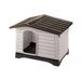 Dog Villa Dog House, Small, Gray