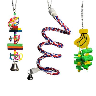 A&E Cage Company Happy Beaks Toy Bundle for Small Birds, Small