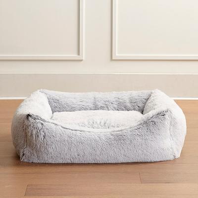 Icelandic Shag Pet Bed - Frost White, Extra Large - Frontgate