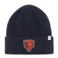 Men's '47 Navy Chicago Bears Primary Alternate Logo Basic Cuffed Knit Hat