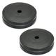 MAXSTRENGTH Rubber Weight Plates Disc Olympic 2" 5cm Hole Home Gym Strength Training Fitness Exercise 20kg & 40kg Kg Set (7.5kg x 4 = 30kg)