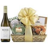 Chardonnay & Cheese Gift Basket