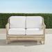 Hampton Loveseat in Ivory Finish - Paloma Medallion Indigo - Frontgate