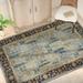 Blue/Green 60 x 0.75 in Area Rug - Birch Lane™ Althena Oriental Hand Hooked Wool Area Rug Wool | 60 W x 0.75 D in | Wayfair