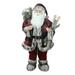 Northlight Seasonal 36" Alpine Chic Santa Claus w/ Snowshoes & Skis Christmas Figure Plastic | 36 H x 18 W x 12 D in | Wayfair NORTHLIGHT E85378