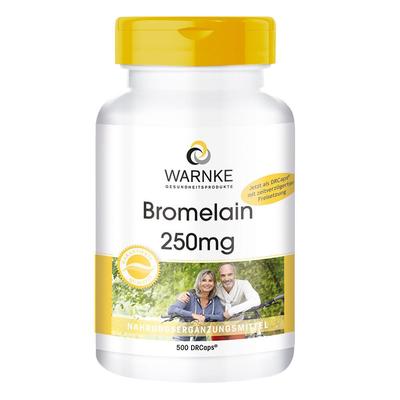 Bromelain 250 mg magensaftresistente Kapseln 500 St magensaftresistent Image