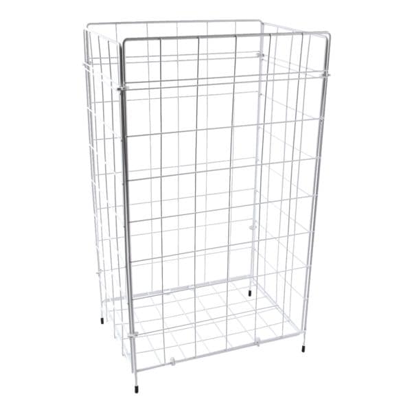 Franz Mensch Abfall-Gitterkorb 63 Liter weiß, 41x63x25.5 cm