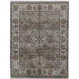 Brown/Green 109 x 0.25 in Area Rug - Bokara Rug Co, Inc. Hand-Knotted High-Quality Camel & Ivory Area Rug Wool | 109 W x 0.25 D in | Wayfair