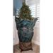 Village Lighting Large Upright Christmas Tree Storage Bag w/ Wheels in Green | 108 H x 33 W x 33 D in | Wayfair TK-10106-RS