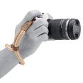 MegaGear Handschlaufe für SLR, DSLR-Kamera, Baumwolle, klein, nerzfarben, Mink, Small - 23cm/9inc, MG1792