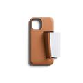 Bellroy Phone Case for iPhone 12 Pro Max with Card Holder (Leather iPhone Cover, Soft Microfiber Lining) - Toffee