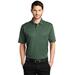 Port Authority K542 Heathered Silk Touch Performance Polo Shirt in Green Glen Heather size XS | Polyester