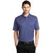 Port Authority K542 Heathered Silk Touch Performance Polo Shirt in Royal Blue Heather size XS | Polyester