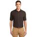 Port Authority K500 Silk Touch Polo Shirt in Coffee Bean size 4XL | Cotton/Polyester Blend