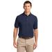 Port Authority K500P Silk Touch Polo with Pocket Shirt in Navy Blue size 3XL | Cotton/Polyester Blend