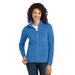 Port Authority L223 Women's Microfleece Jacket in Light Royal Blue size Large | Polyester