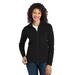 Port Authority L223 Women's Microfleece Jacket in Black size Large