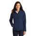 Port Authority L317 Women's Core Soft Shell Jacket in Dress Blue Navy size 4XL | Polyester