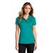 Port Authority LK587 Women's Eclipse Stretch Polo Shirt in Tropic Blue size Medium | Polyester/Spandex Blend