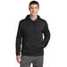 Sport-Tek F244 Sport-Wick Fleece Hooded Pullover T-Shirt in Black size XL