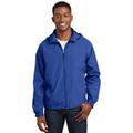 Sport-Tek JST73 Hooded Raglan Jacket in True Royal Blue size 6XL | Polyester