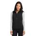 Port Authority L325 Women's Core Soft Shell Vest in Black size Small | Fleece