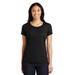 Sport-Tek LST450 Women's PosiCharge Competitor Cotton Touch Scoop Neck Top in Black size Large | Polyester