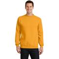 Port & Company PC78 Core Fleece Crewneck Sweatshirt in Gold size XL