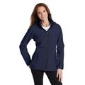 Port Authority L333 Women's Torrent Waterproof Jacket in True Navy Blue size XL | Polyester