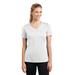 Sport-Tek LST353 Women's PosiCharge Competitor V-Neck Top in White size XS | Polyester