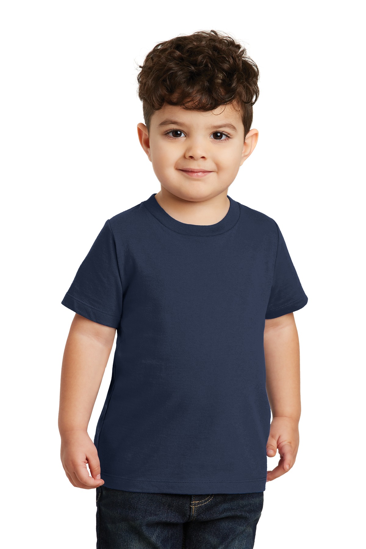 Port & Company PC450TD Toddler Fan Favorite Top in Team Navy Blue size 3T | Cotton