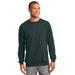 Port & Company PC90T Tall Essential Fleece Crewneck Sweatshirt in Dark Green size 4XLT