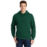 Sport-Tek ST254 Pullover Hooded Sweatshirt in Forest Green size XL | Cotton Blend