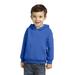Port & Company CAR78TH Toddler Core Fleece Pullover Hooded Sweatshirt in Royal Blue size 4T | Cotton Polyester