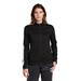 Sport-Tek LST94 Women's Tricot Track Jacket in Black/White size Medium | Polyester