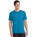 Port & Company PC54T Tall Core Cotton Top in Neon Blue size Large/Tall