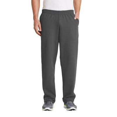 Port & Company PC78P Core Fleece Sweatpant with Pockets in Charcoal size XL | Cotton/Polyester Blend