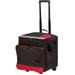 Port Authority BG119 Rolling Cooler in Red size OSFA | Canvas