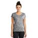 Sport-Tek LST390 Women's PosiCharge Electric Heather Sporty Top in Black size XL | Polyester