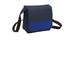 Port Authority BG753 Lunch Cooler Messenger in Navy Blue/Twilight Blue size OSFA | Polyester Blend