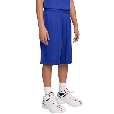 Sport-Tek YST355 Youth PosiCharge Competitor Short in True Royal Blue size Small | Polyester