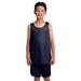 Sport-Tek YST500 Athletic Youth PosiCharge Classic Mesh Reversible Tank Top in True Navy Blue size XL