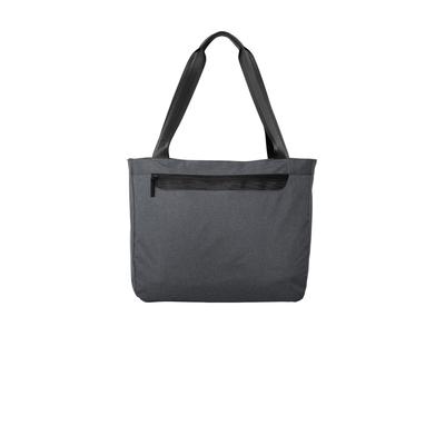 Port Authority BG423 Exec Laptop Tote Bag in Graphite Grey size OSFA | Polyester Blend