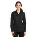 Port Authority L663 Women's SuperPro Twill Shirt in Black size Small
