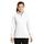 Sport-Tek LST253 Women's 1/4-Zip Sweatshirt in White size 4XL | Cotton/Polyester Blend