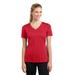 Sport-Tek LST353 Women's PosiCharge Competitor V-Neck Top in True Red size 2XL | Polyester