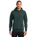 Port & Company PC78H Core Fleece Pullover Hooded Sweatshirt in Dark Green size 2XL | Cotton/Polyester Blend